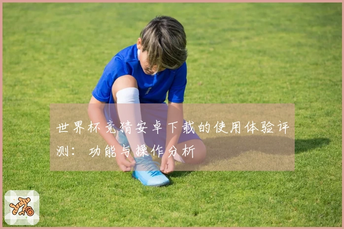 世界杯竞猜安卓下载的使用体验评测：功能与操作分析